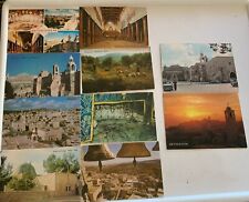Vtg 1960's Israel Postcard Lot of 10 Bethlehem picture