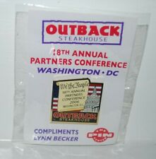 2006 Outback Steakhouse 18th Annual Partners Conference pin, Washington, D.C. picture