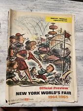 1964-65 NEW YORK WORLD'S FAIR SOUVENIR BOOK OFFICIAL PREVIEW TIME LIFE picture
