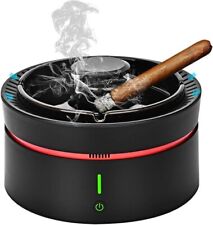 Smokeless Ashtray with LED Battery Indicator Rechargeable for Home, Office, Car( picture