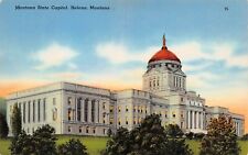 Helena MT Montana State Capitol Building Vtg Postcard A57 picture