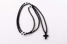 150 Black White Tiny knots Men Orthodox Waxed Cord Prayer rope Chotki Brojanica picture