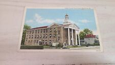 Vintage Lewis County Court House Vanceburg Kentucky Postcard picture