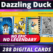 Topps Disney Collect Dazzling Duck NO LEGENDARY NO EPIC [288 DIGITAL ] picture