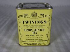 Vintage Twinings Lemon Scented Tea Tin, Empty. 4 oz. picture