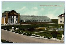 Eldora Iowa IA Postcard Peirce Green House Building Exterior View c1910 Antique picture
