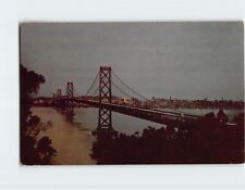 Postcard San Francisco-Oakland Bay Bridge California USA picture