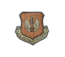 USAF Air Forces In Europe OCP Spice Brown W/ Hook fastener Patch (ea) picture