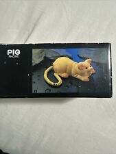 Vintage Plastic Pig Pushbutton Corded Telephone New Open Box picture