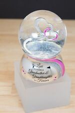 The Bradford Exchange Grandmother and Granddaughter Glitter Globe 6-inches picture