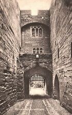 Vintage Postcard 1910's Entrance Gate Warwick Castle Warwickshire England UK picture