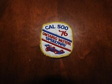 Vintage 1976 California 500 Auto Ontario Motor Speedway Race Patch picture