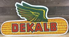 Vintage Masonite DEKALB Seed Farm Feed Flying Corn Cob Ear Sign picture
