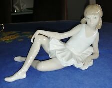 NAO by Lladro Young Reclining Ballerina Figurine #0150 Retired  picture