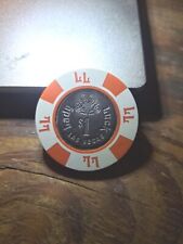 $1.00 Lady Luck, Las Vegas Spun Coin Casino Chip - Very Nice - Now Obsolete picture
