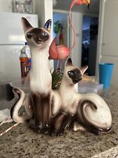 1958 Vintage, Porcelain Siamese Cat Lane And Company California picture