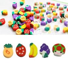 Mini Fruit Shaped Rubber Pencil Eraser Novelty Stationery  Gift -- NEW HOT picture