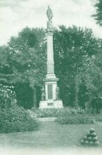 Circa 1900-07 Soldiers' Monument & Commons, Lawrence, Massachusetts Vintage P15 picture