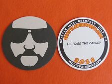 Beer Collectible Coaster ~ 2018 Seattle Beer Week ~ Big Lebowski Image ~ Cables? picture