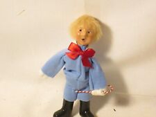 Byers Choice Blue Victorian Toddler with Candy Cane picture