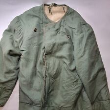 Vintage Authentic 1958 Military Field Jacket Cold Weather Liner Size Small Green picture