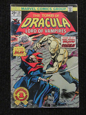 Tomb Of Dracula #39 Dec 1975 Nice Book Missing Value Stamp  We Combine Shipping picture
