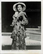 1968 Press Photo Actress Zoe Caldwell - kfp05004 picture