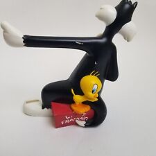 Rare WB  Looney Tunes Sylvester And Tweety Photo Frame Photo Stand. Vintage  picture