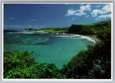 Postcard Hawaii Hamoa Beach Scenic View picture
