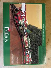 Vintage Dillards Trimmings Animated Christmas Train Set, Brand New With Tags. picture