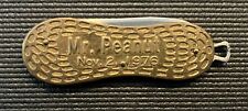 Vintage Carter Mr Peanut 1976 Presidential Campaign Pocket Knife. Brass picture
