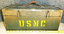 USMC Rifle Team Shooters Box Continental Vogue Luggage 7/61 - 1005-630-7250 RARE picture