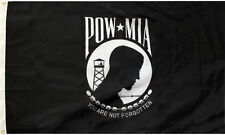 WHOLESALE LOT OF 12 POW MIA FLAGS YOU ARE NOT FORGOTTEN FLAG LARGE 3 BY 5 FEET picture