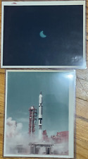 (LOT OF 2) NASA Photo Gemini XII Aldrin Lovell Red Number 59975 & 63414 picture
