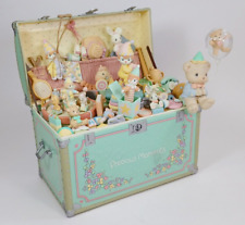 Enesco Precious Moments Toy Chest Motion Music Box My Favorite Things 1991 Works picture