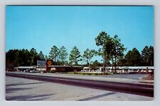 Jesup GA-Georgia, Anchor Motel & Restaurant Advertising Vintage Postcard picture