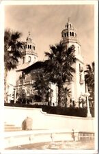 RPPC San Simeon CA Hearst Castle Exterior c1930-1940s photo postcard IQ2 picture