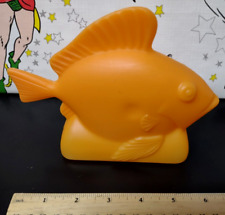Vintage The Fish Blowmold Bank, Rare, Niagra. Free Prizes picture