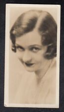 Vintage 1928 National Types of Beautiful Women Card NEW ZEALAND picture