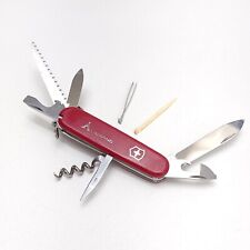 Vintage Victorinox Camping Swiss Army Knife Officer Suisse Hunting Survival  picture