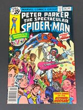 Spectacular Spider-Man #24 VFNM 1st Hypno-Hustler & Mercy Killers Flash Thompson picture