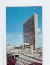 Postcard United Nations Headquarters looking north New York City New York picture
