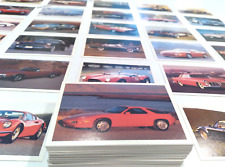 DREAM CARS 1ST EDITION 1991ACTION COMPLETE BASE CARD SET OF 99 + BONUS CARD TR picture