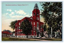 c1910's Mynderse Academy Building Exterior Seneca Falls New York NY Postcard picture