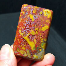 HOT 31.2G Natural Colorful RARE Polished Ocean Jasper Crystal Madagascar A1133 picture