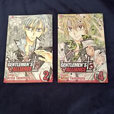 Shojo Beat The Gentlemans Alliance Cross Manga Lot Volumes 2 & 4 Arina Tanemura picture