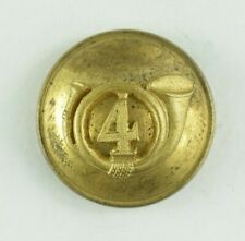 1850s-60s French Army 4th Regiment Uniform Button H3CT picture
