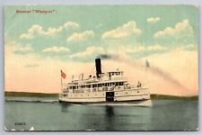 Steamer Westport Boothbay ME Area C1910's Postcard T1 picture