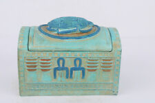 RARE ANCIENT EGYPTIAN ANTIQUE SCARAB Jewelry Box (B1+) picture