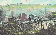 Postcard OH Cincinnati Ohio-Bellevue Incline Railway-Antique Vintage c1910 (D8) picture